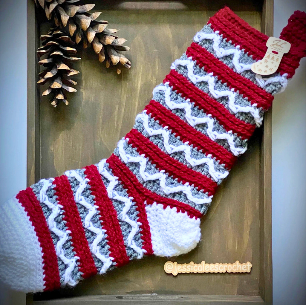 On-the-Fly Stocking Crochet Pattern