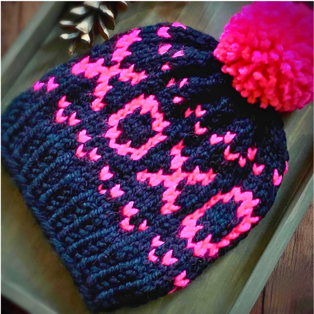 The XOXO Beanie Knit Pattern