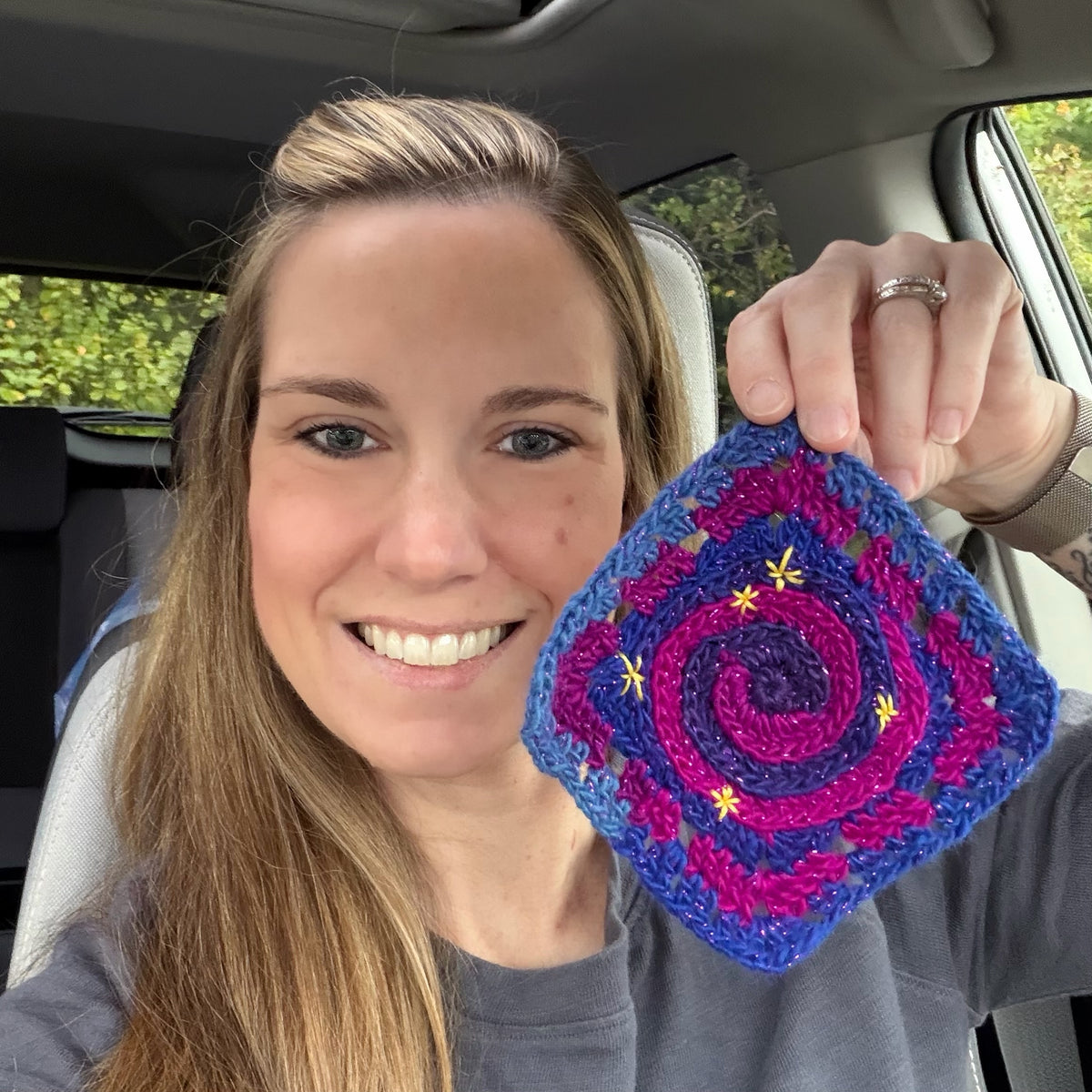 Twinkle Twist Crochet Granny Square Pattern | Digital Download | PDF