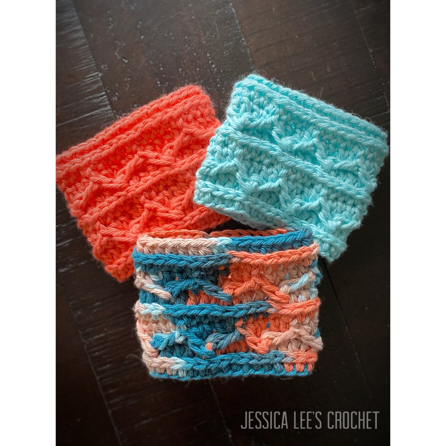 On-the-Fly Cup Cozy & Mug Rug Crochet Pattern