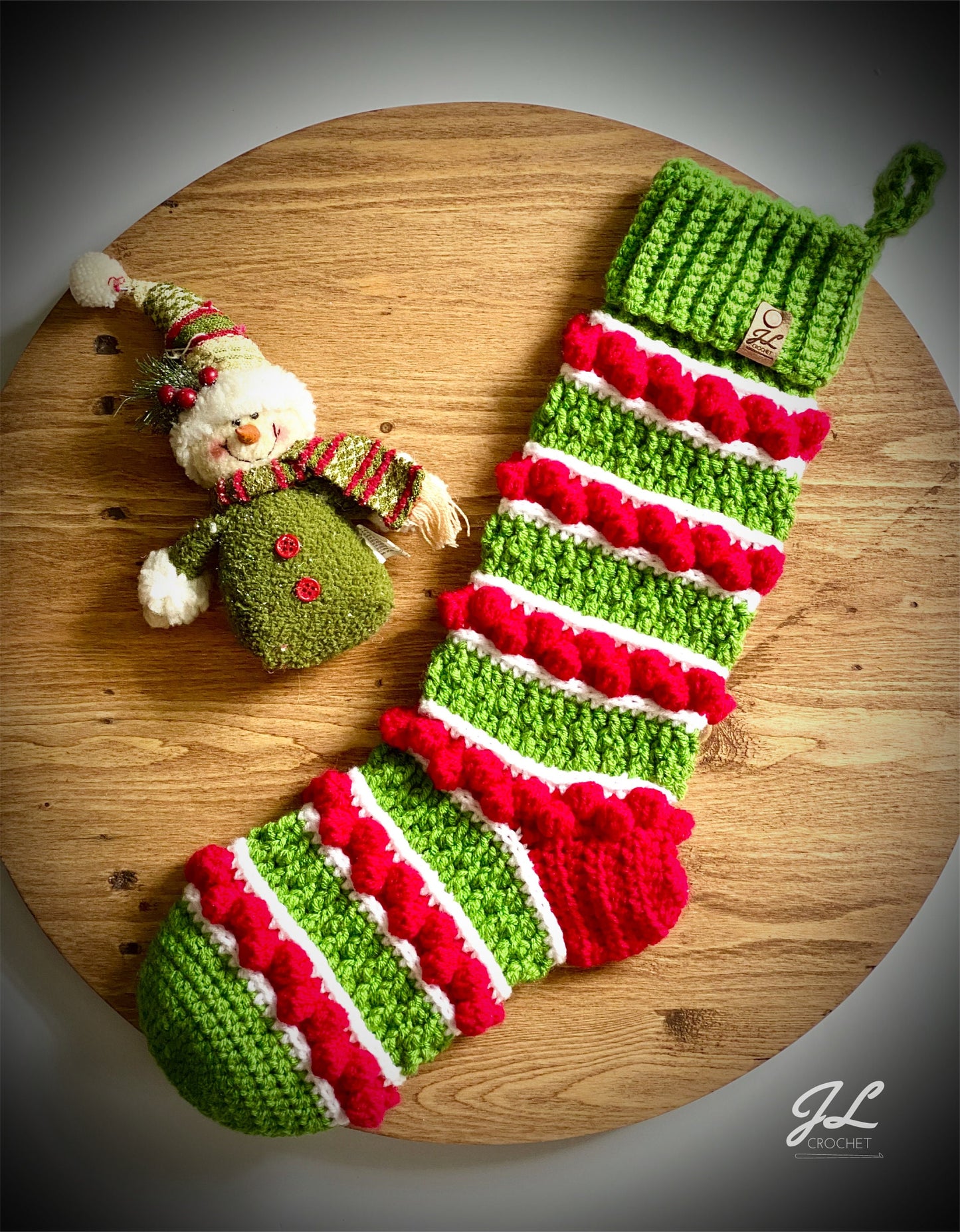 New Hampshire Cabin Stocking Pattern