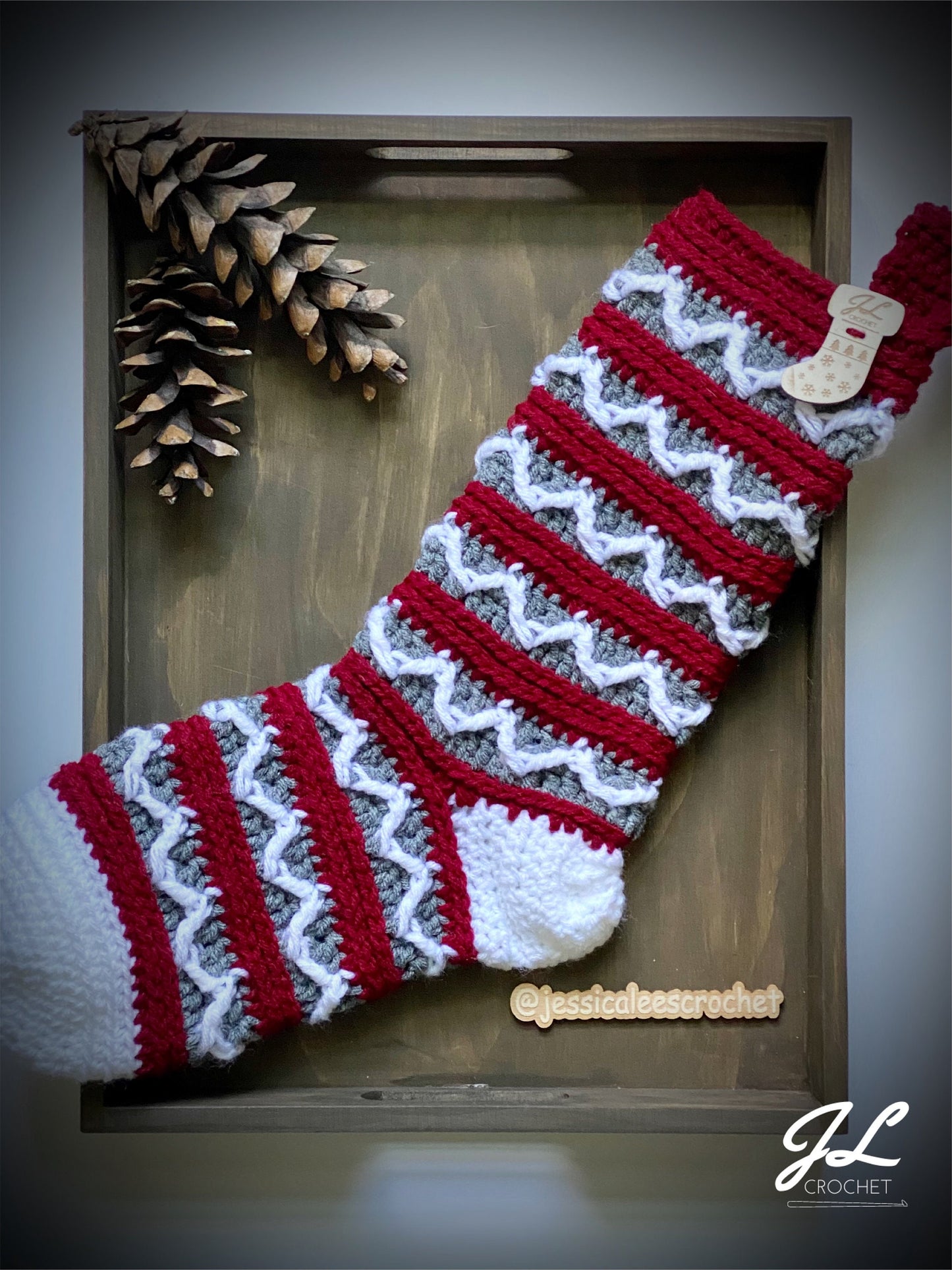 On-the-Fly Stocking Crochet Pattern