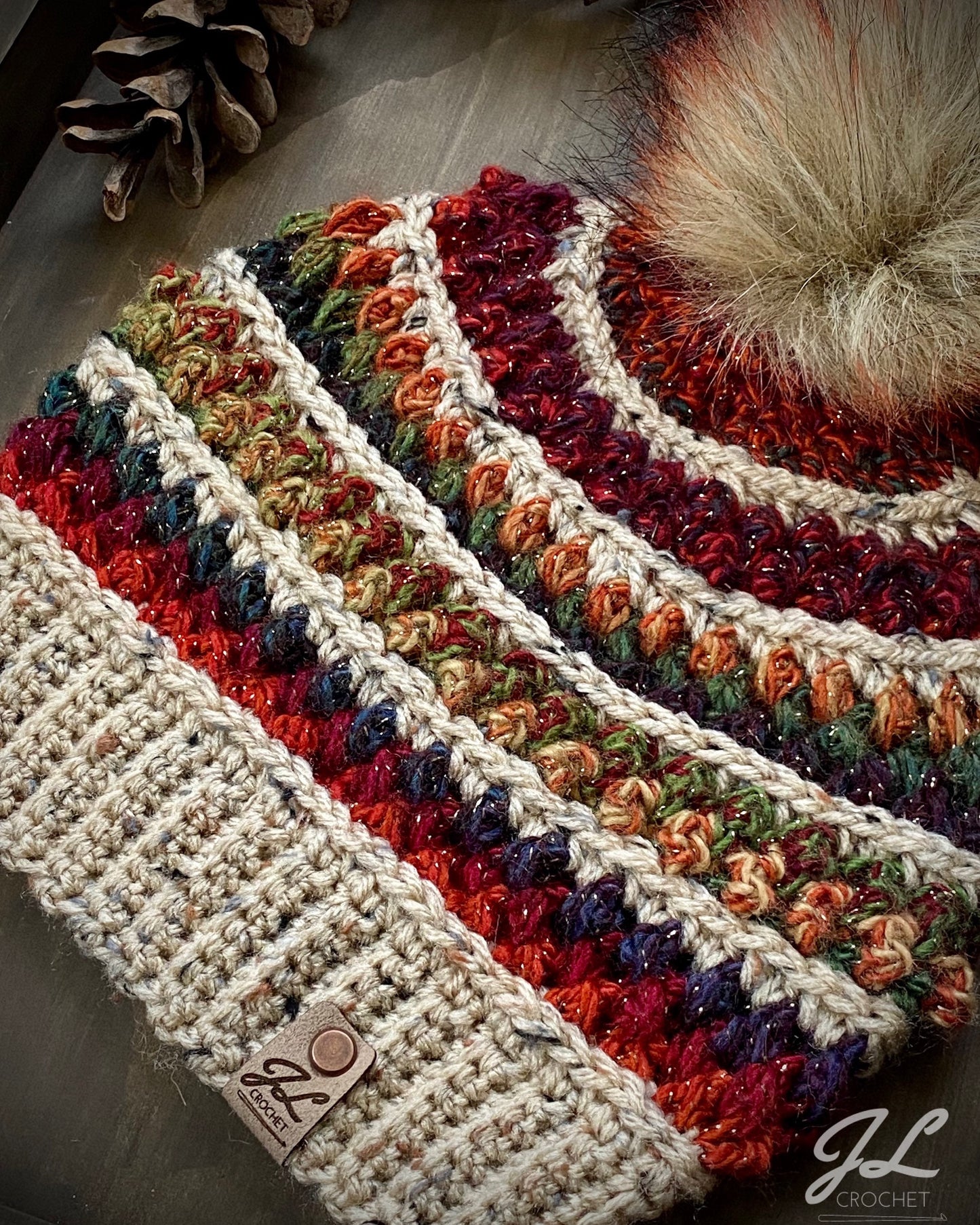 The Darcy Beanie Crochet Pattern