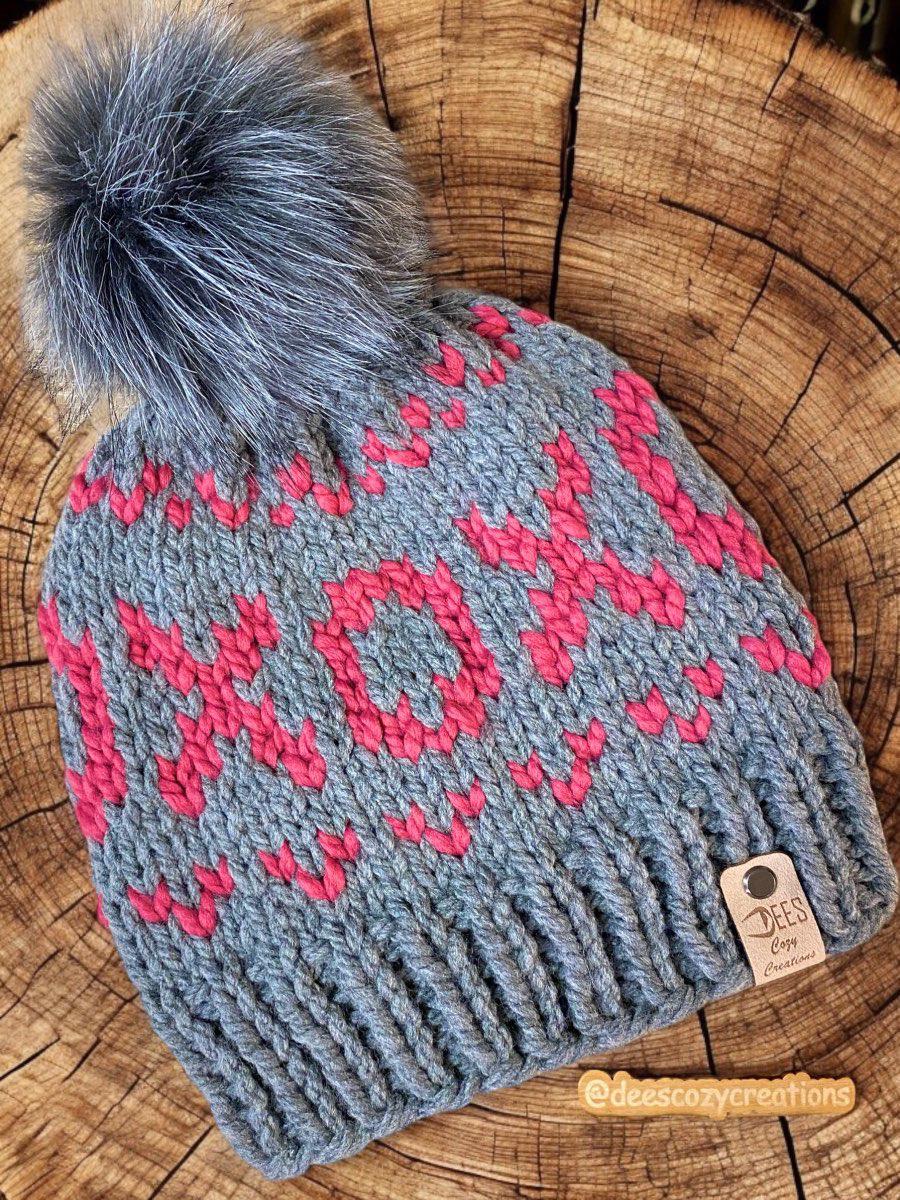 The XOXO Beanie Knit Pattern