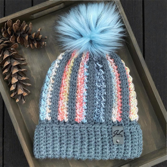 Cabin Glow Beanie Crochet Pattern