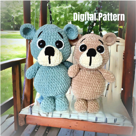 Chunky Teddy Bear Crochet Pattern
