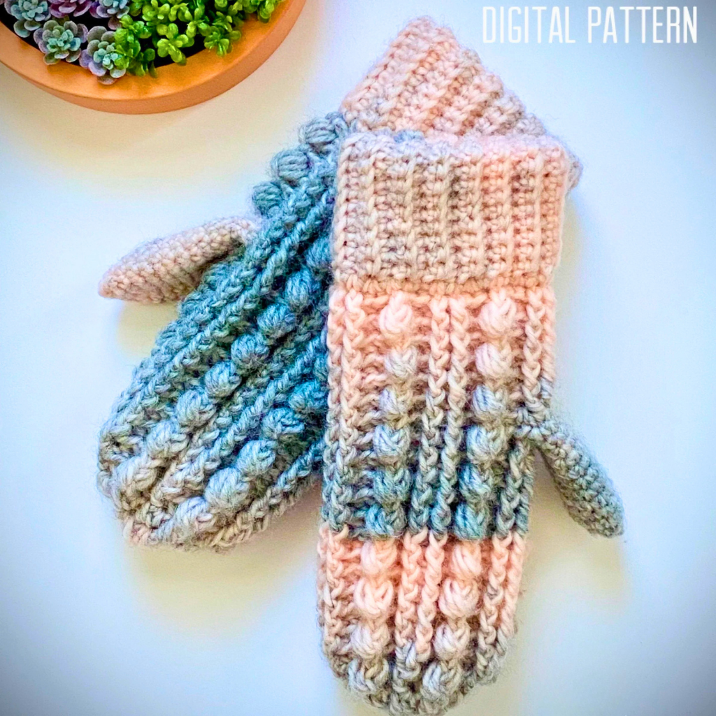 The North Conway Mittens Crochet Pattern