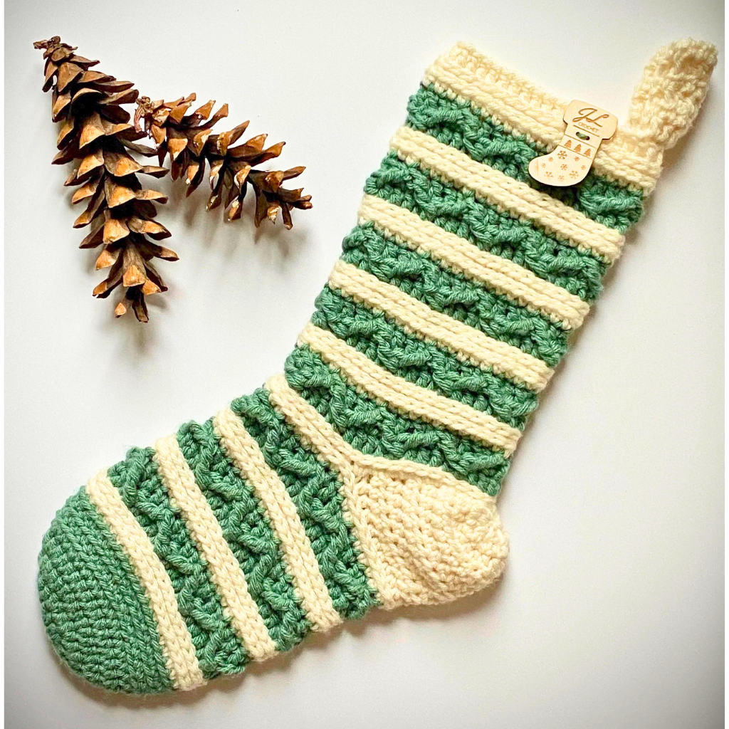 On-the-Fly Stocking Crochet Pattern