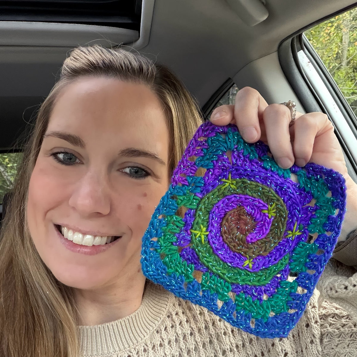 Twinkle Twist Crochet Granny Square Pattern | Digital Download | PDF