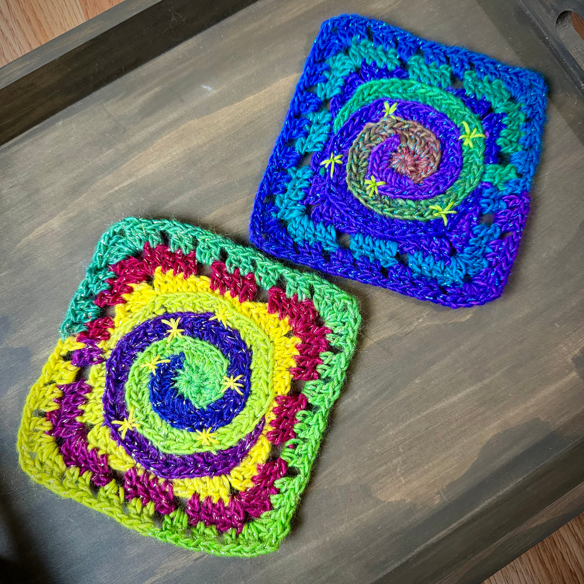 Twinkle Twist Crochet Granny Square Pattern | Digital Download | PDF