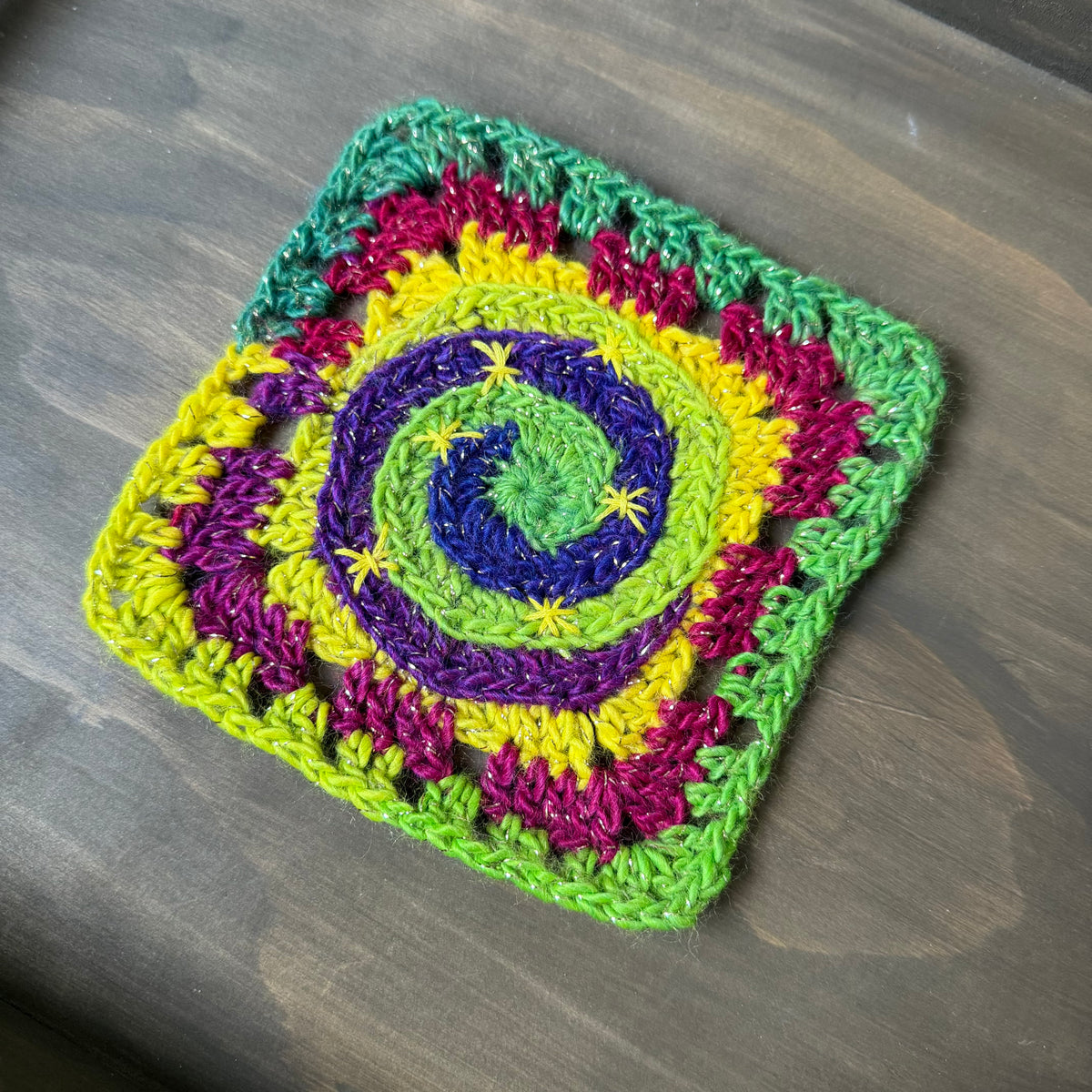 Twinkle Twist Crochet Granny Square Pattern | Digital Download | PDF