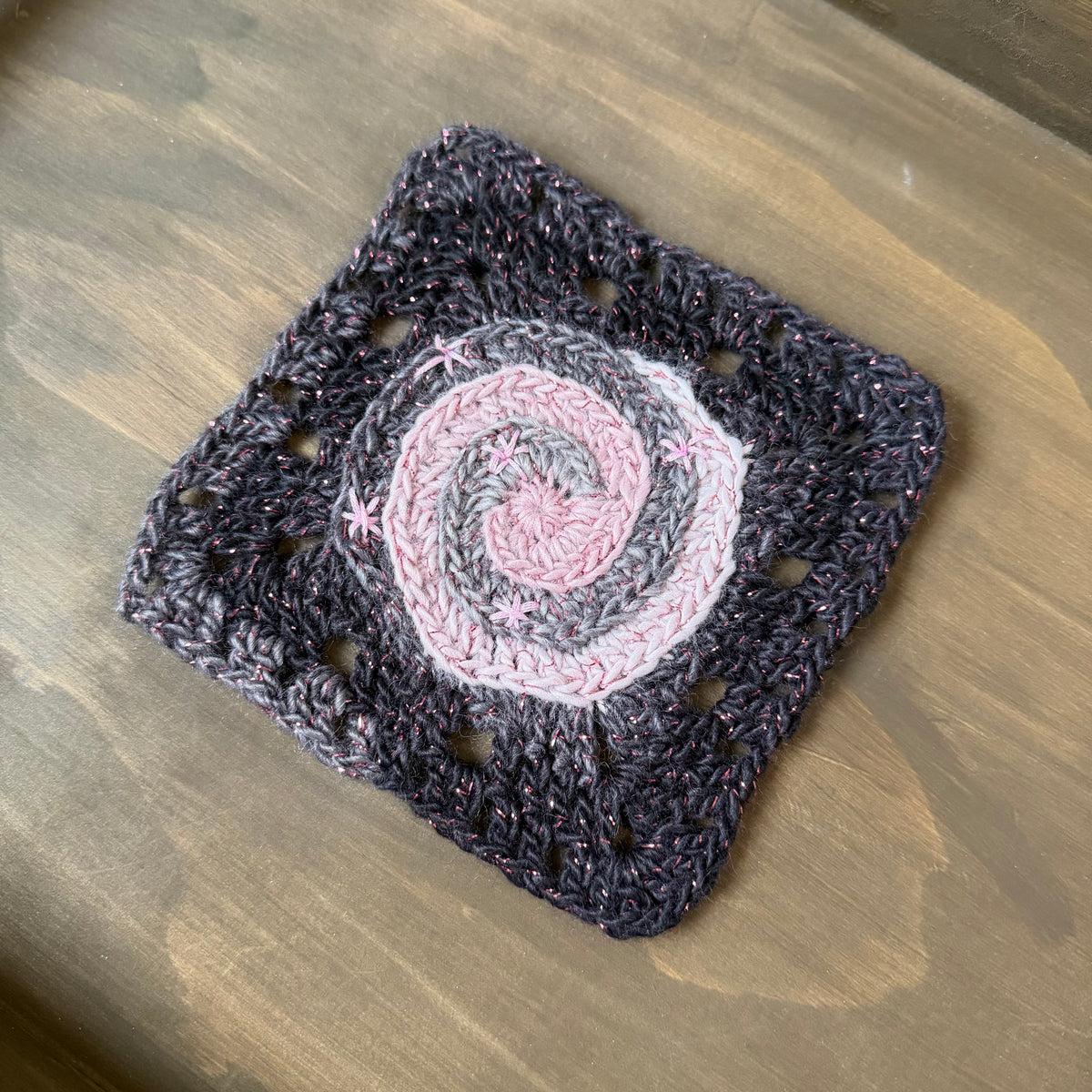 Twinkle Twist Crochet Granny Square Pattern | Digital Download | PDF