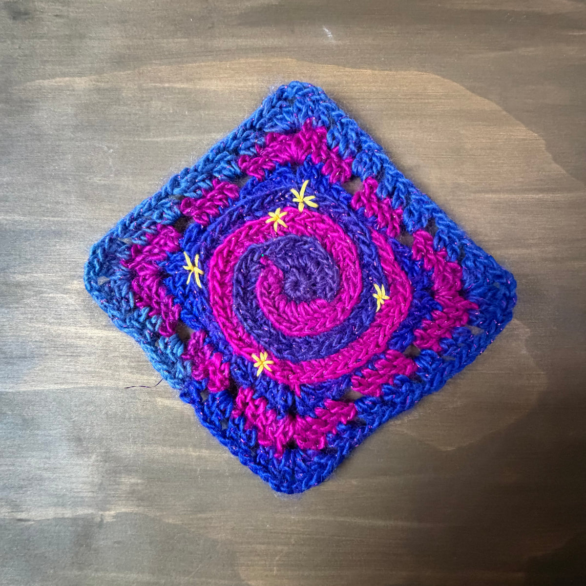 Twinkle Twist Crochet Granny Square Pattern | Digital Download | PDF