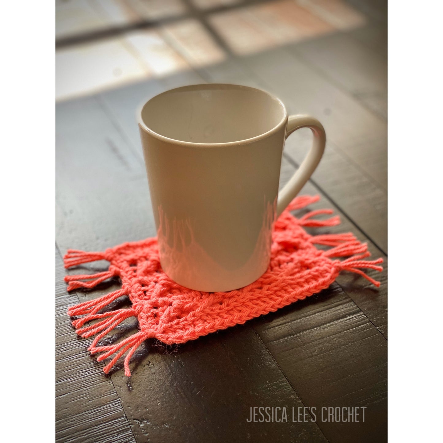 On-the-Fly Cup Cozy & Mug Rug Crochet Pattern
