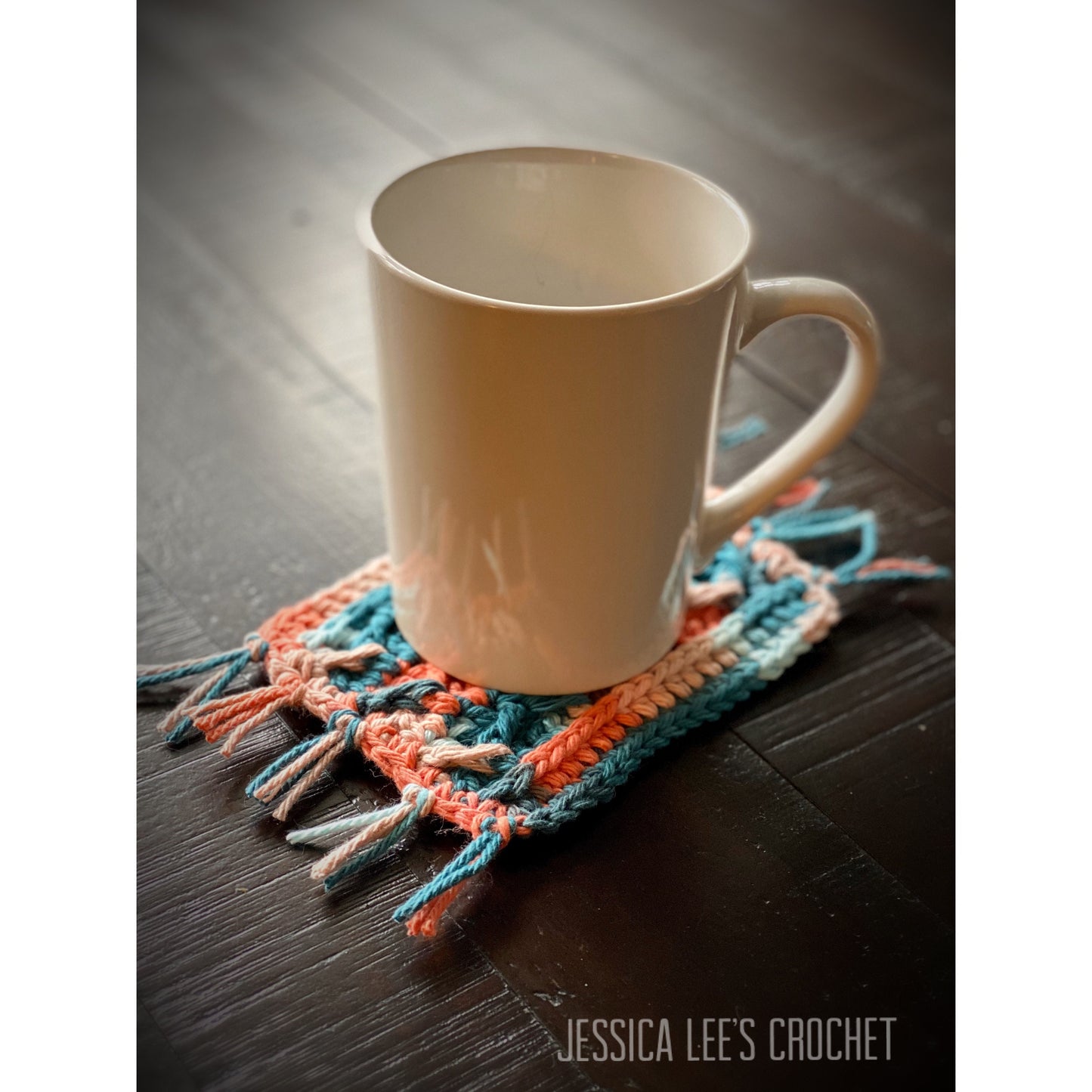 On-the-Fly Cup Cozy & Mug Rug Crochet Pattern