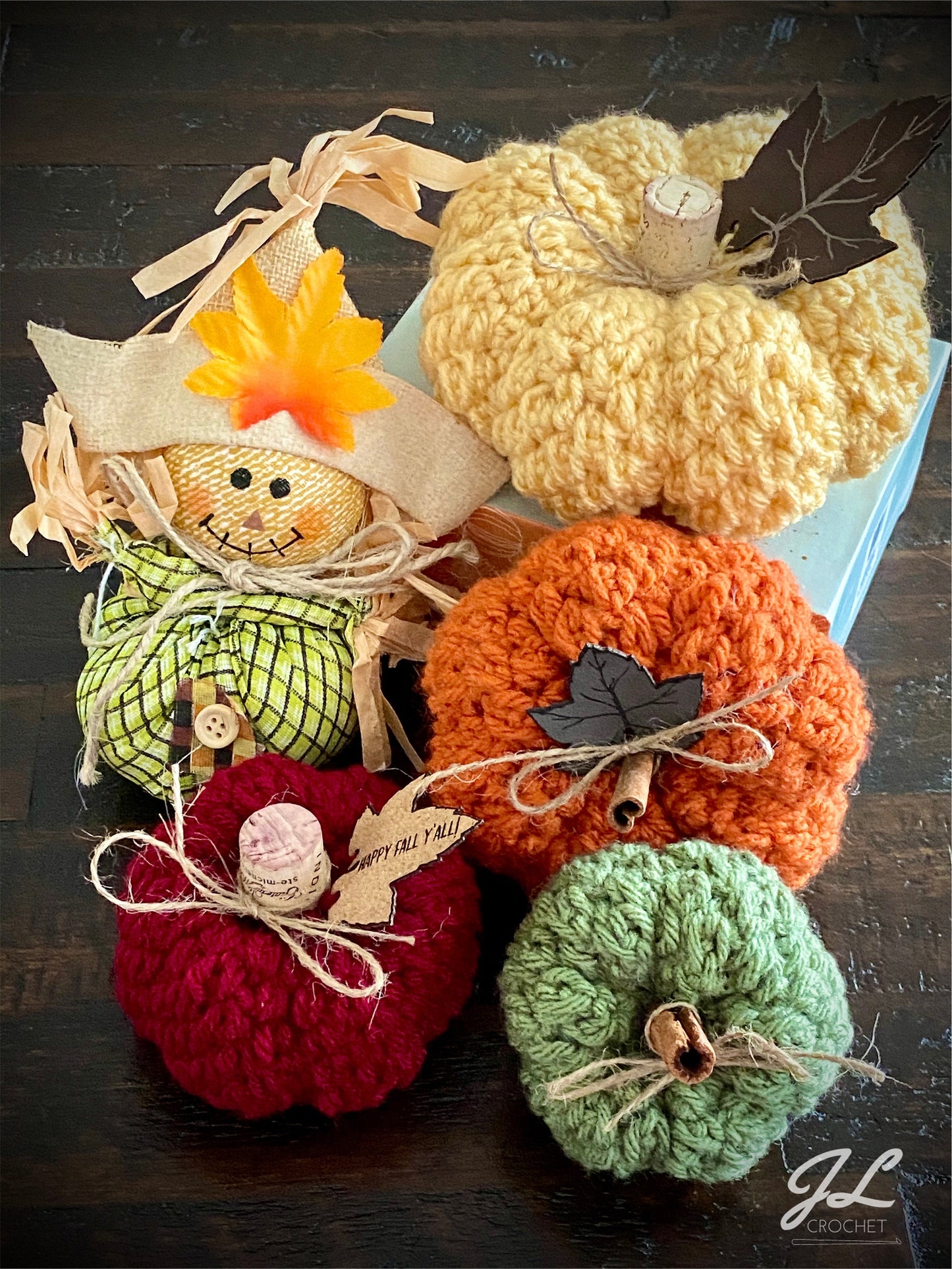 Forget Me Knot Pumpkin Crochet Pattern