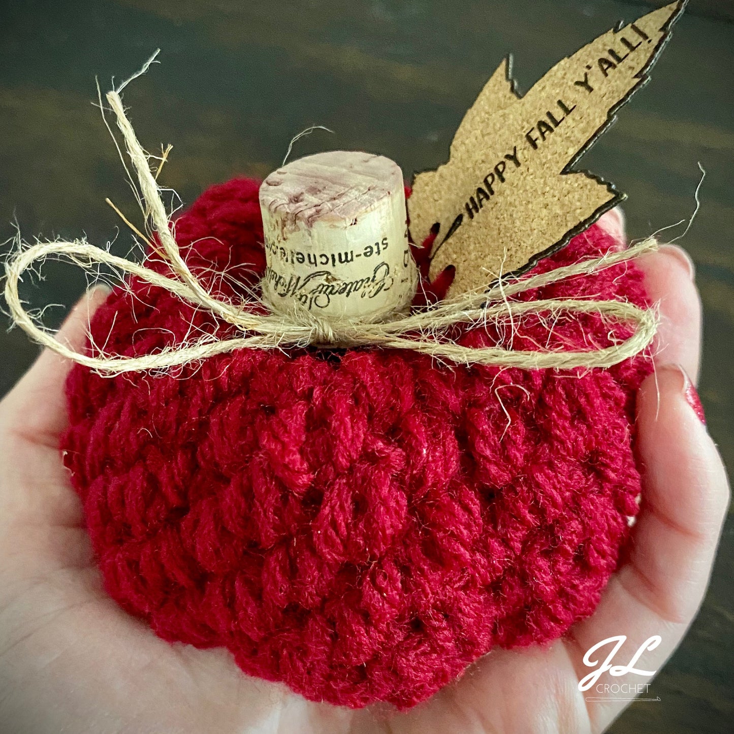 Forget Me Knot Pumpkin Crochet Pattern