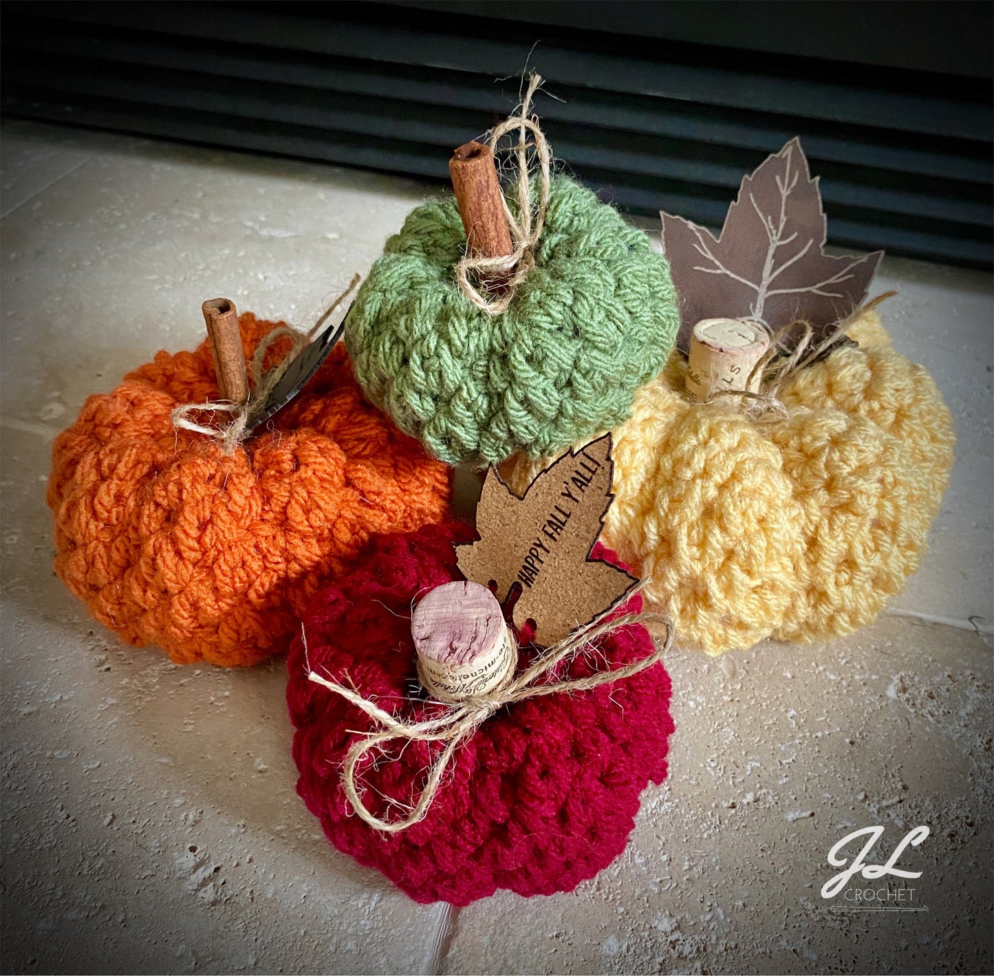 Forget Me Knot Pumpkin Crochet Pattern