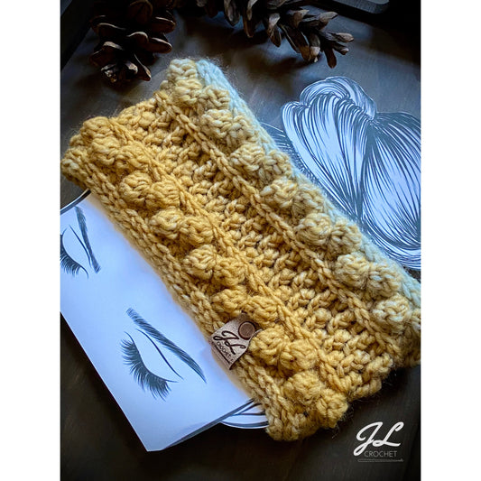New Hampshire Cabin Ear Warmer Crochet Pattern