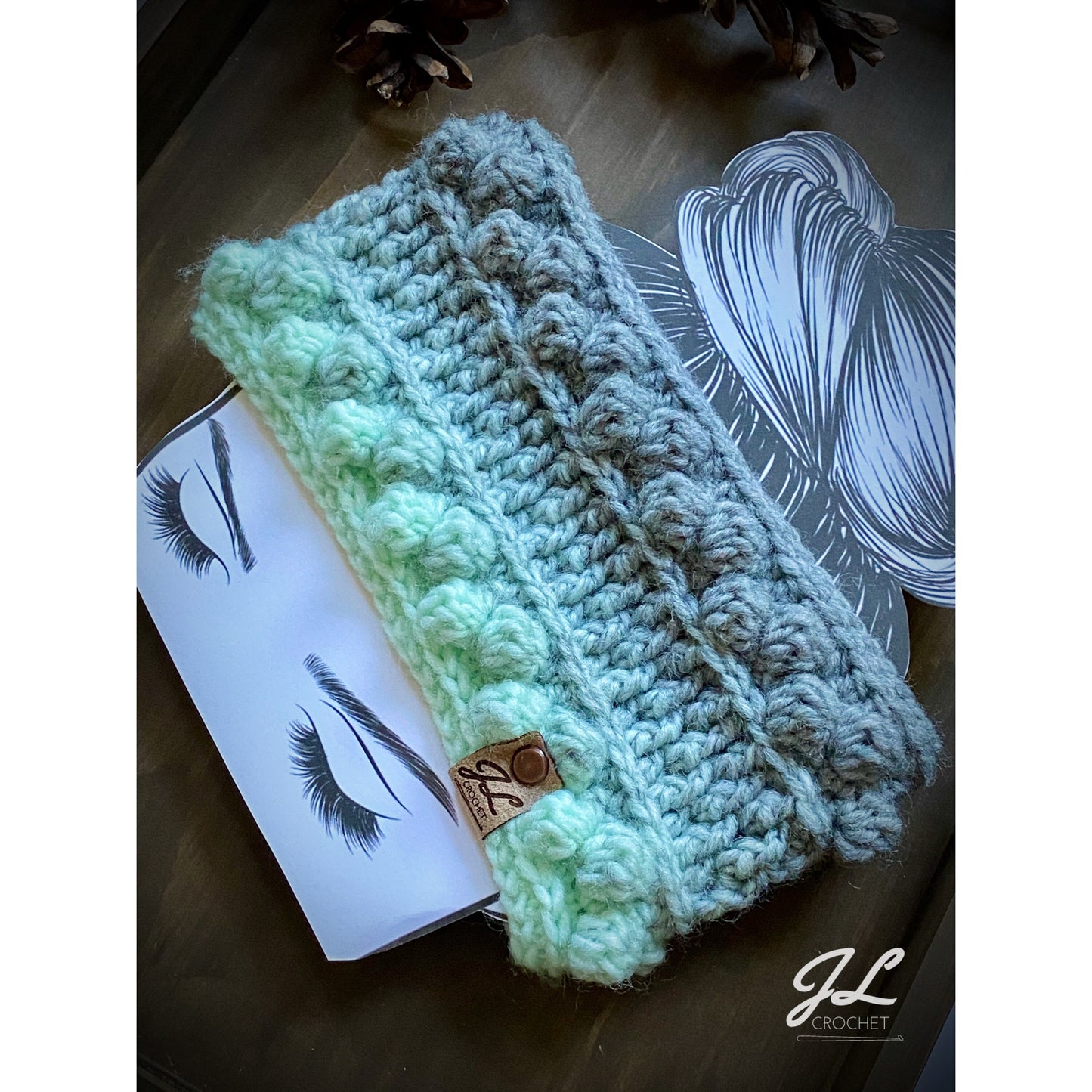 New Hampshire Cabin Ear Warmer Crochet Pattern