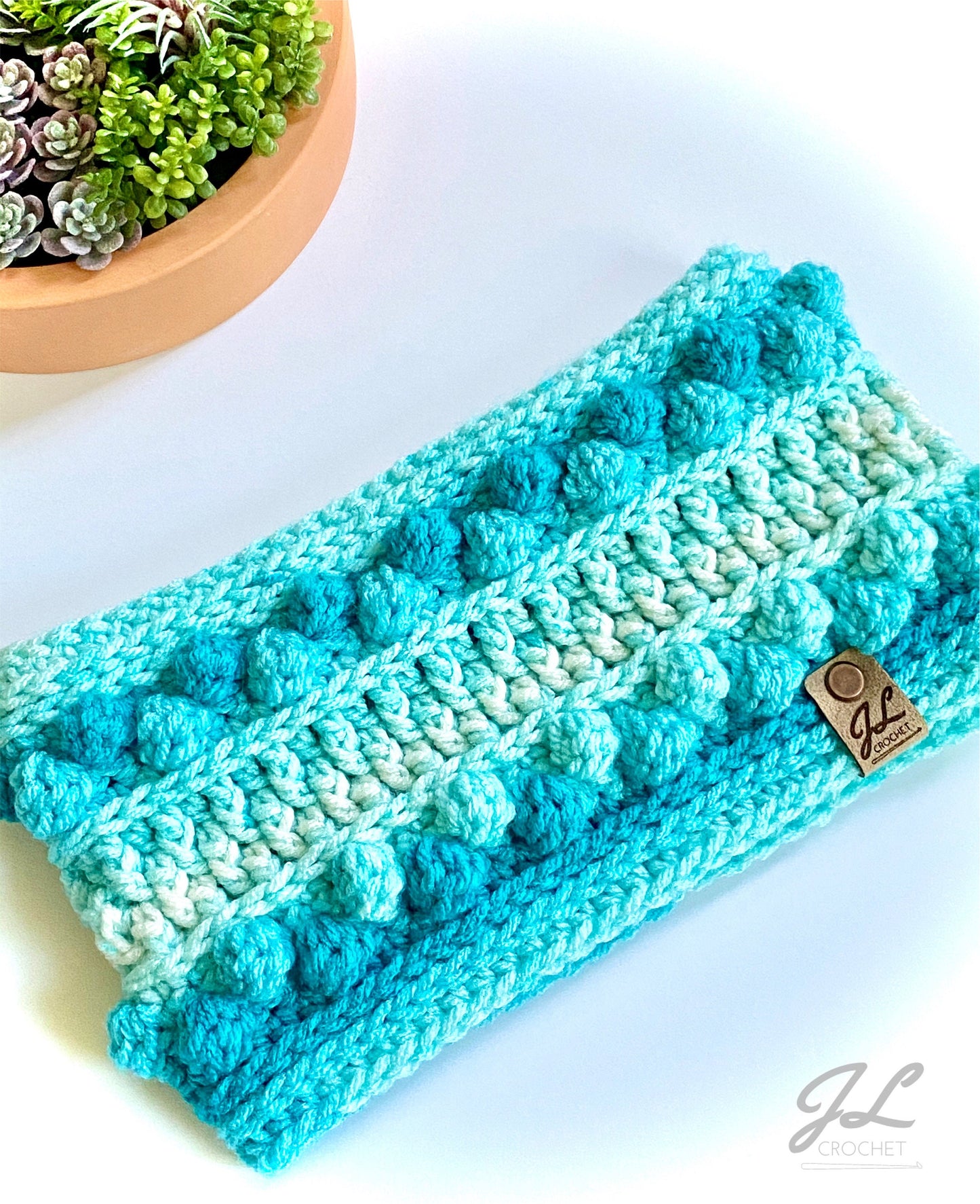 New Hampshire Cabin Ear Warmer Crochet Pattern