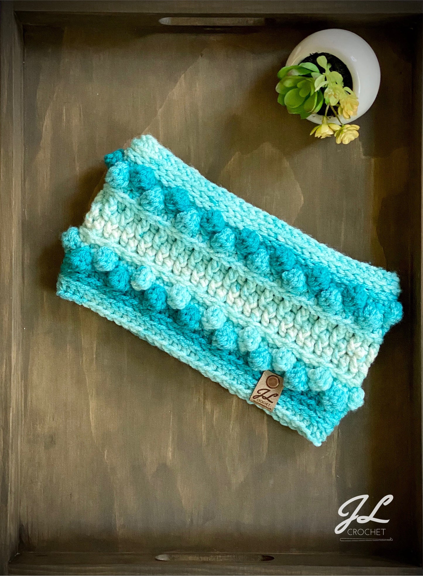 New Hampshire Cabin Ear Warmer Crochet Pattern