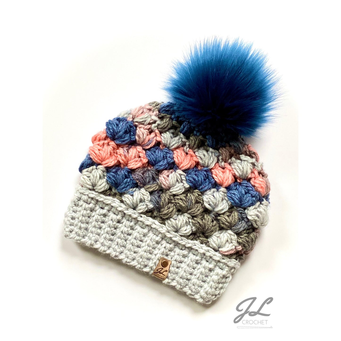 Winter Lily Beanie Crochet Pattern