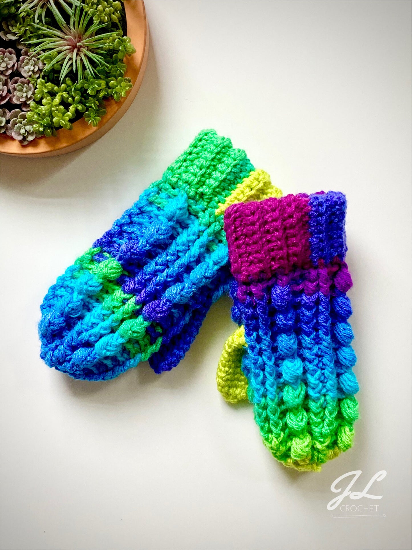 The North Conway Mittens Crochet Pattern