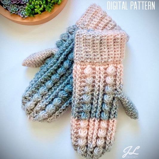 The North Conway Mittens Crochet Pattern