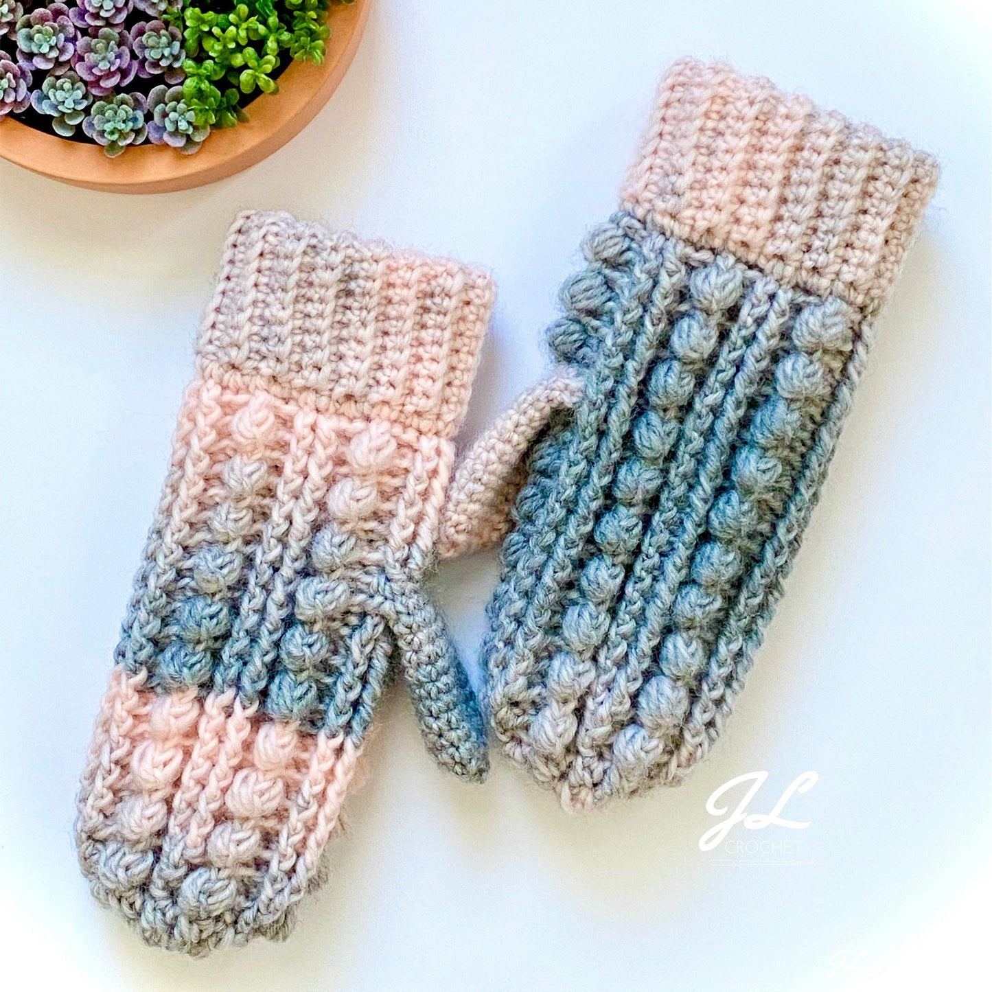 The North Conway Mittens Crochet Pattern