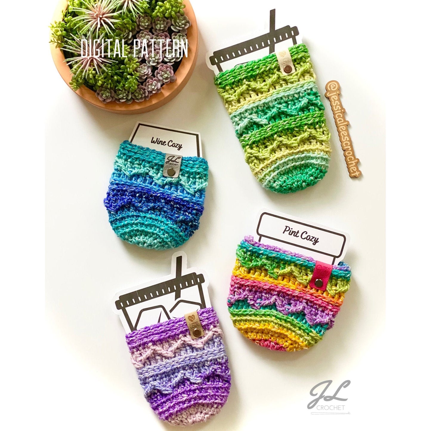 On-the-Fly Cozies Crochet Pattern