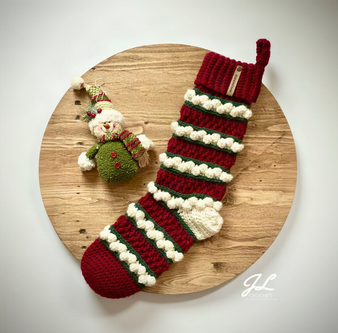New Hampshire Cabin Stocking Pattern