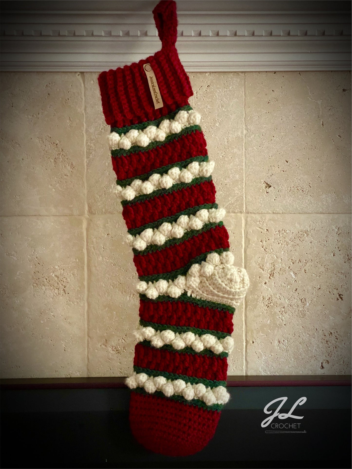 New Hampshire Cabin Stocking Pattern