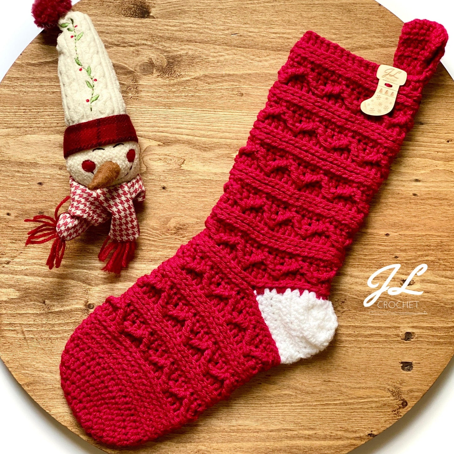 On-the-Fly Stocking Crochet Pattern