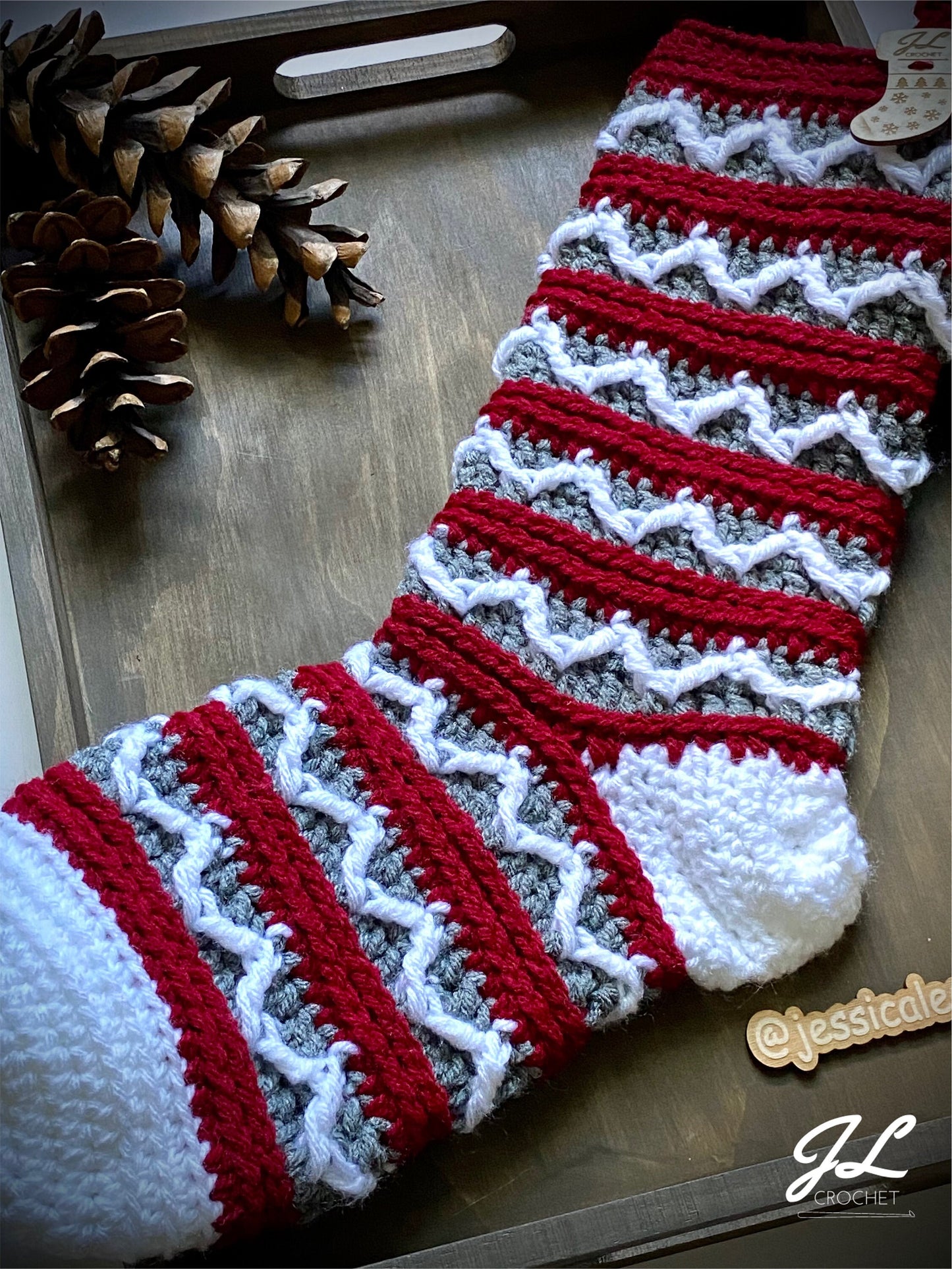 On-the-Fly Stocking Crochet Pattern