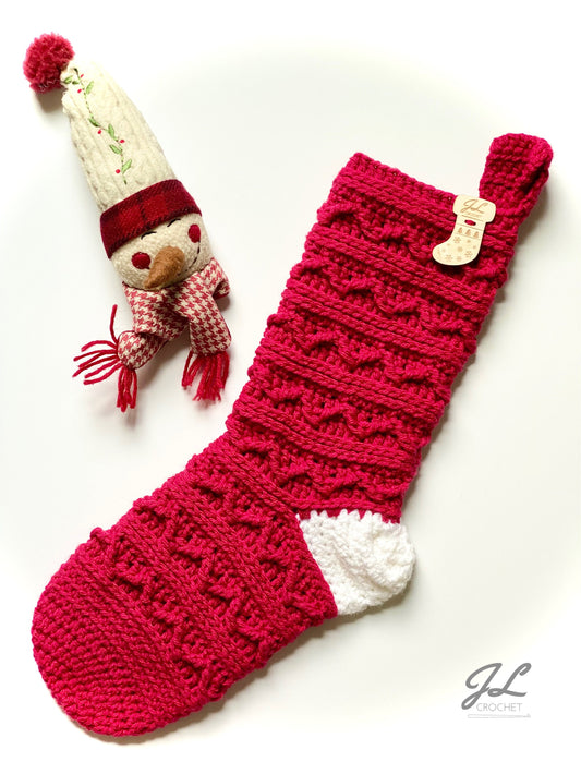 On-the-Fly Stocking Crochet Pattern