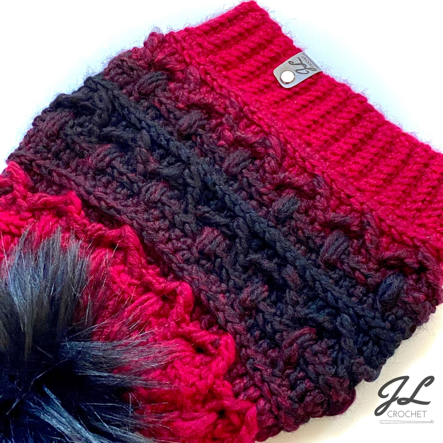 White Mountain Beanie Crochet Pattern