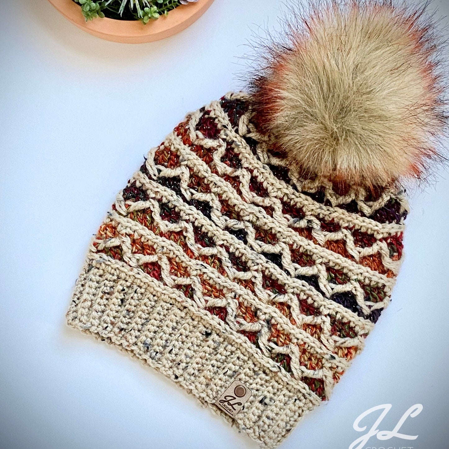 On-the-Fly Beanie Crochet Pattern