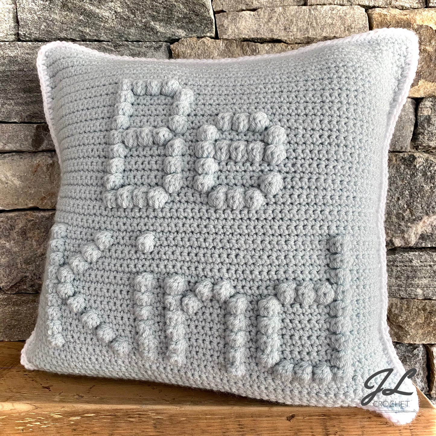 Be Kind Pillow Cover Crochet Pattern