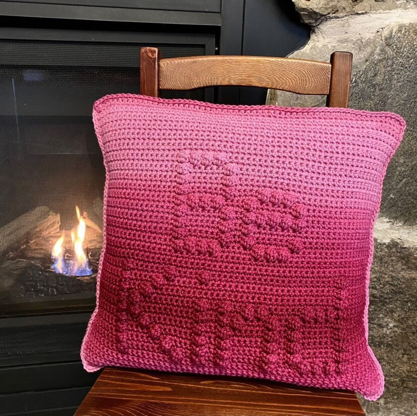 Be Kind Pillow Cover Crochet Pattern