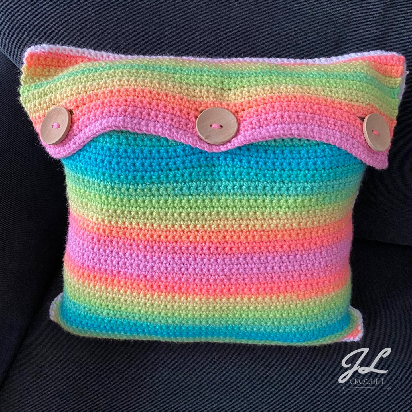 Be Kind Pillow Cover Crochet Pattern