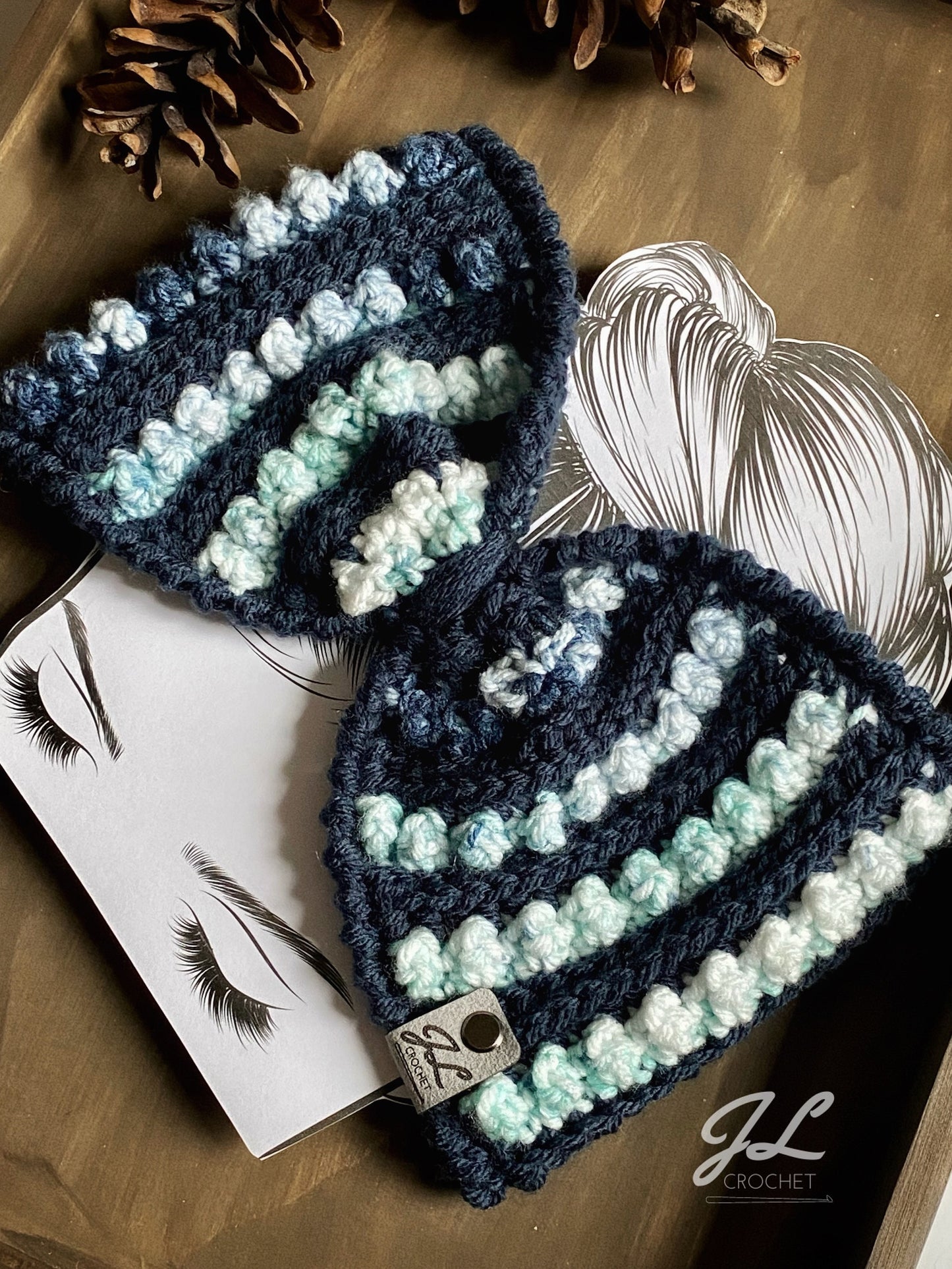 The Lincoln Ear Warmer Crochet Patterns Bundle