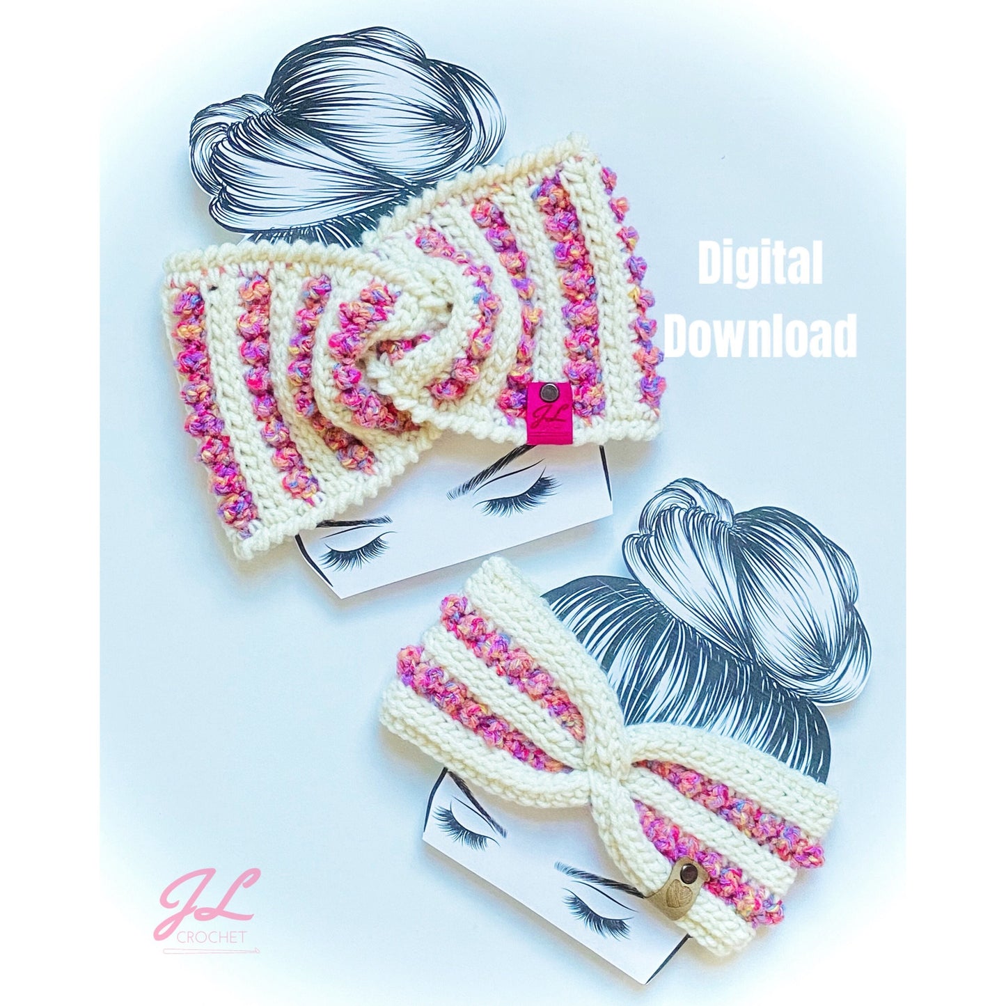 The Lincoln Ear Warmer Crochet Patterns Bundle