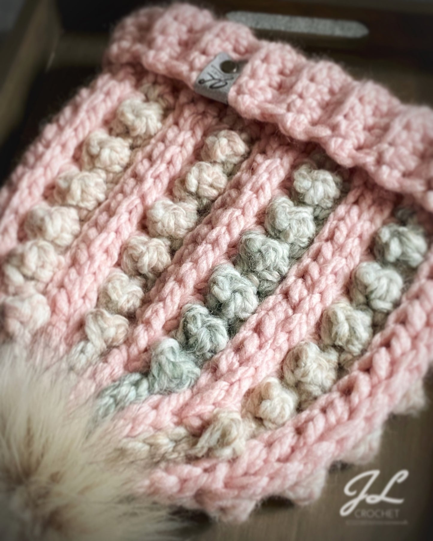 The Lincoln Beanie XL Crochet Pattern