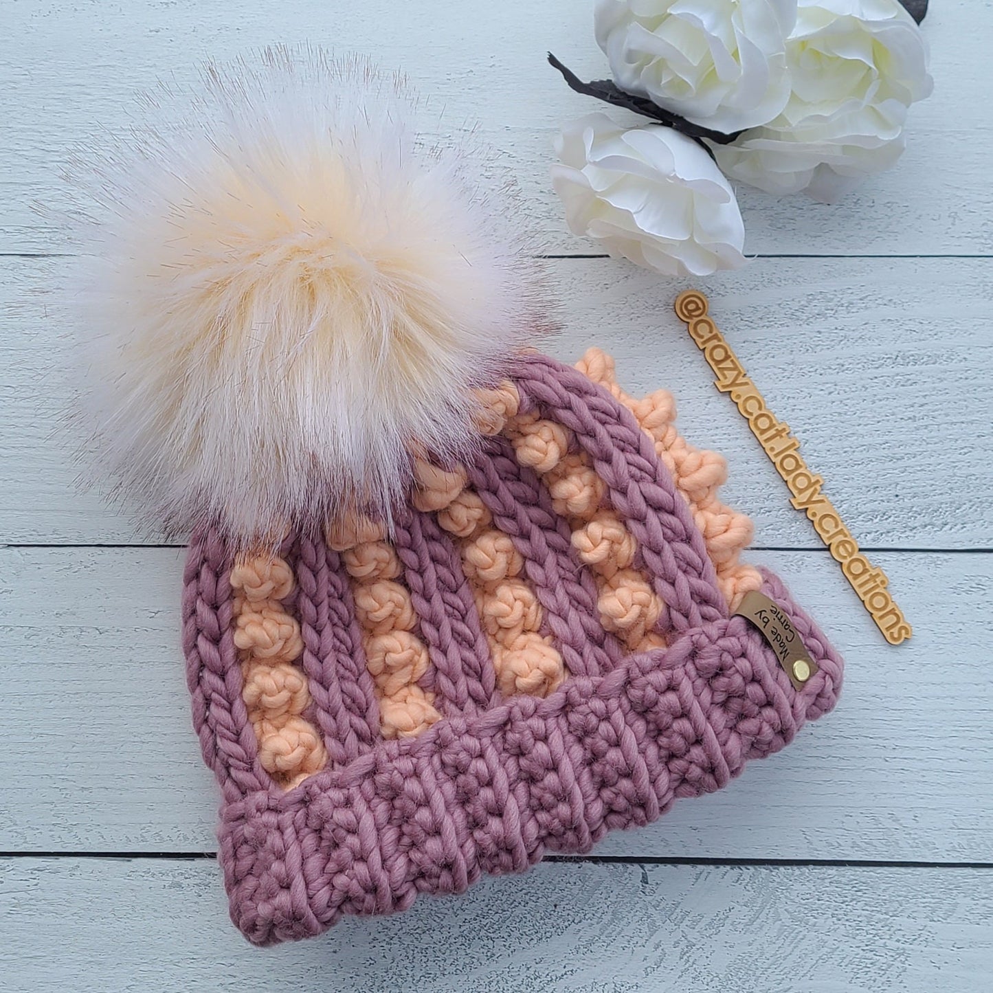 The Lincoln Beanie XL Crochet Pattern