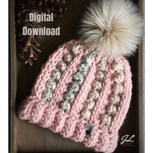 The Lincoln Beanie XL Crochet Pattern