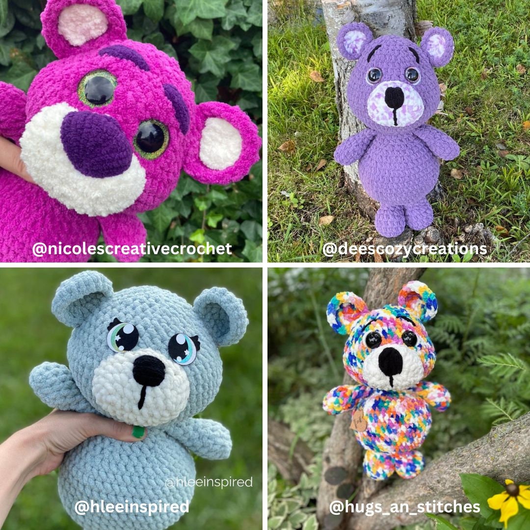 Chunky Teddy Bear Crochet Pattern