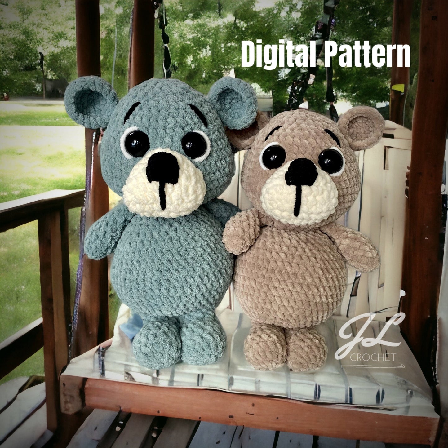 Chunky Teddy Bear Crochet Pattern