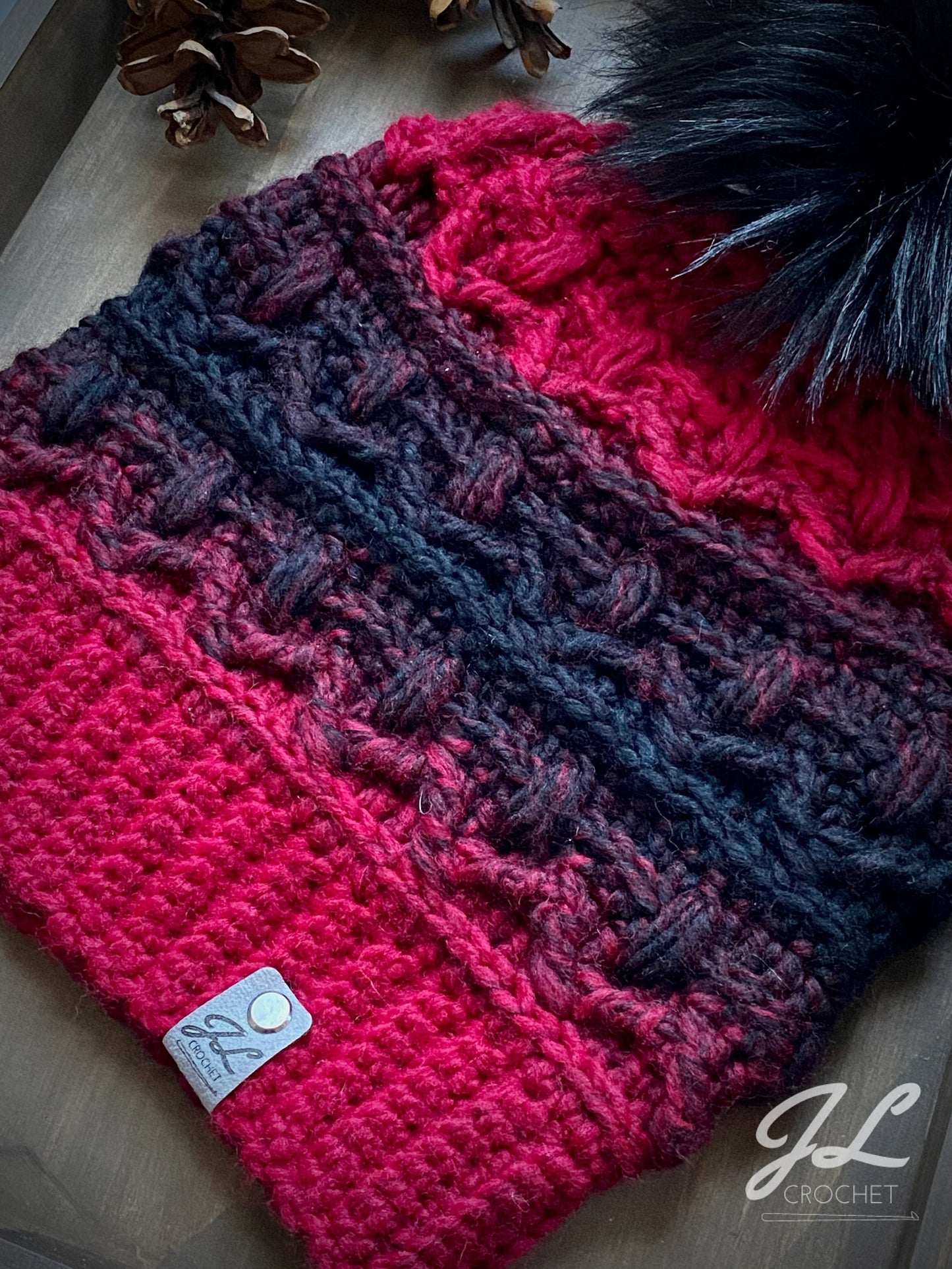 White Mountain Beanie Crochet Pattern