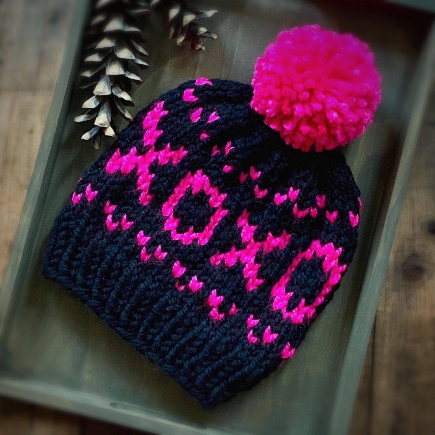 The XOXO Beanie Knit Pattern